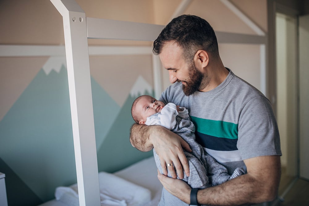 Rol de papá en el cuidado del recién nacido
